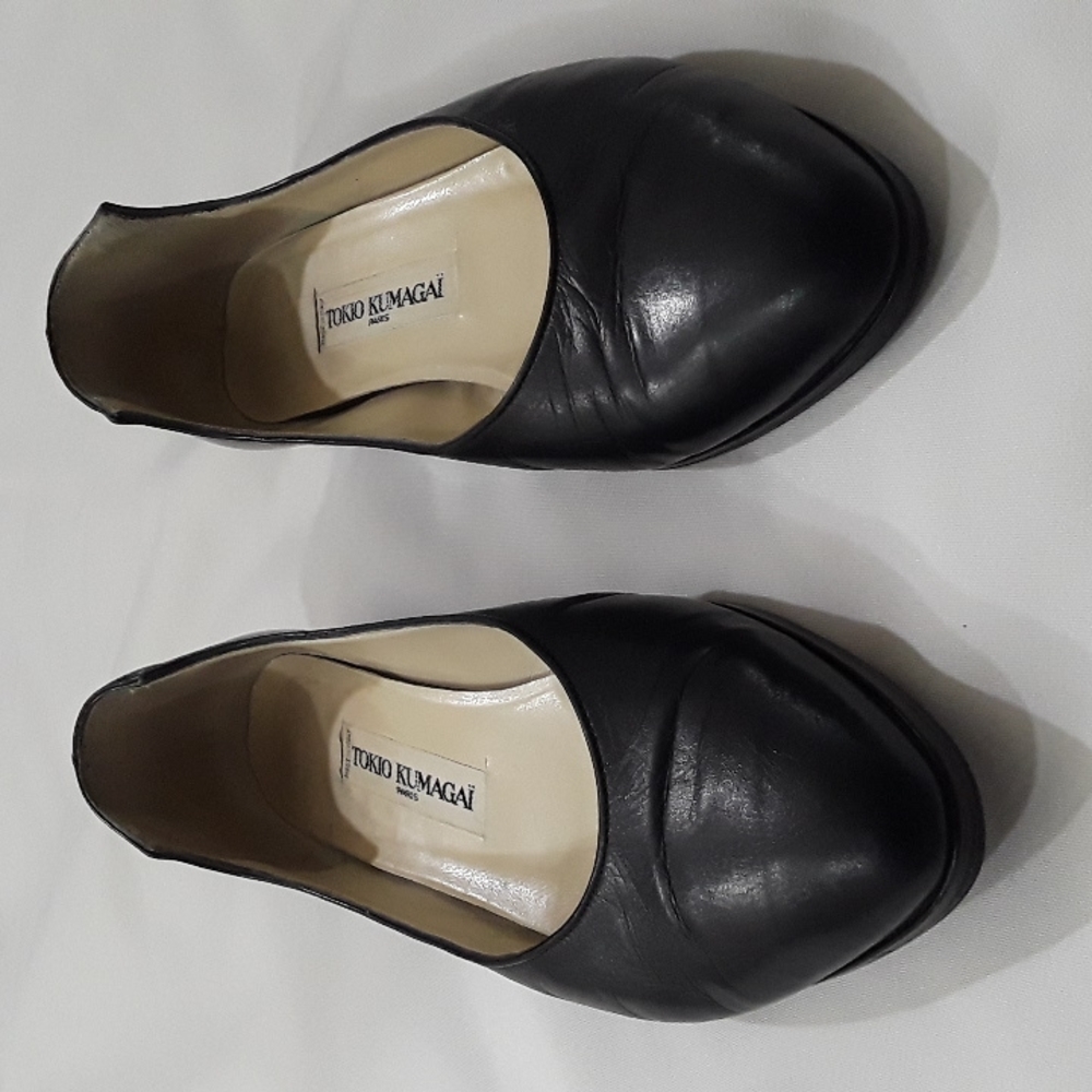 Vintage Tokio Kumagai Leather Flats - Picture 4 of 14